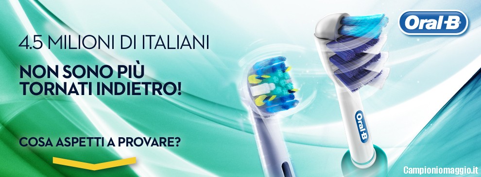 Oral B | CampioniOmaggio.it: Campioni Omaggio, Coupon E Buoni Spesa ...