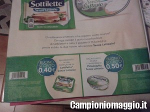 sconti per Sottilette e Philadelphia