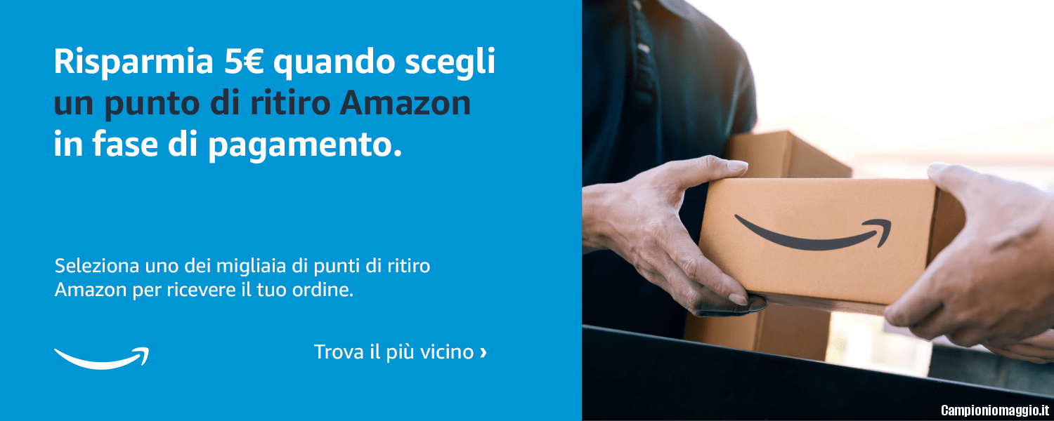 Buono Amazon 5€ Con Click & Collect | Coupon